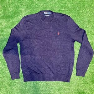 Polo Ralph Lauren Navy Cotton Men's Sweater